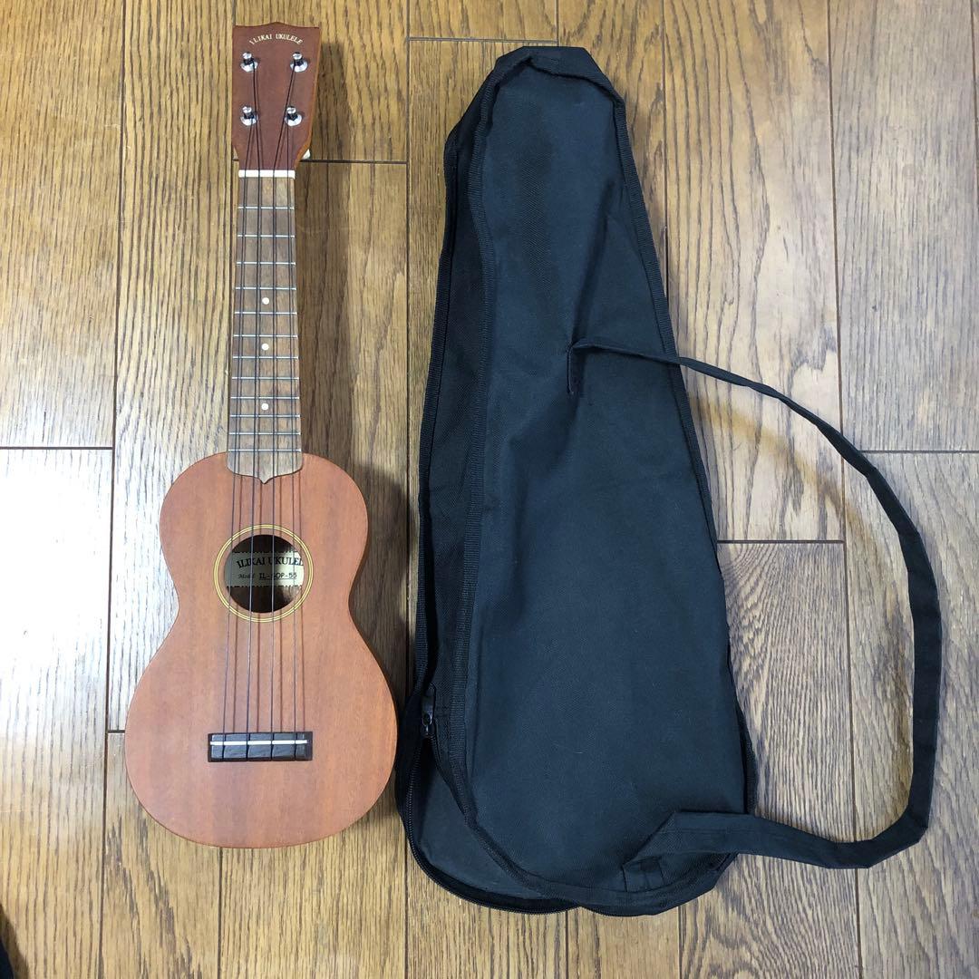 ILIKAI ソプラノウクレレ IL-SOP-55 ケース付