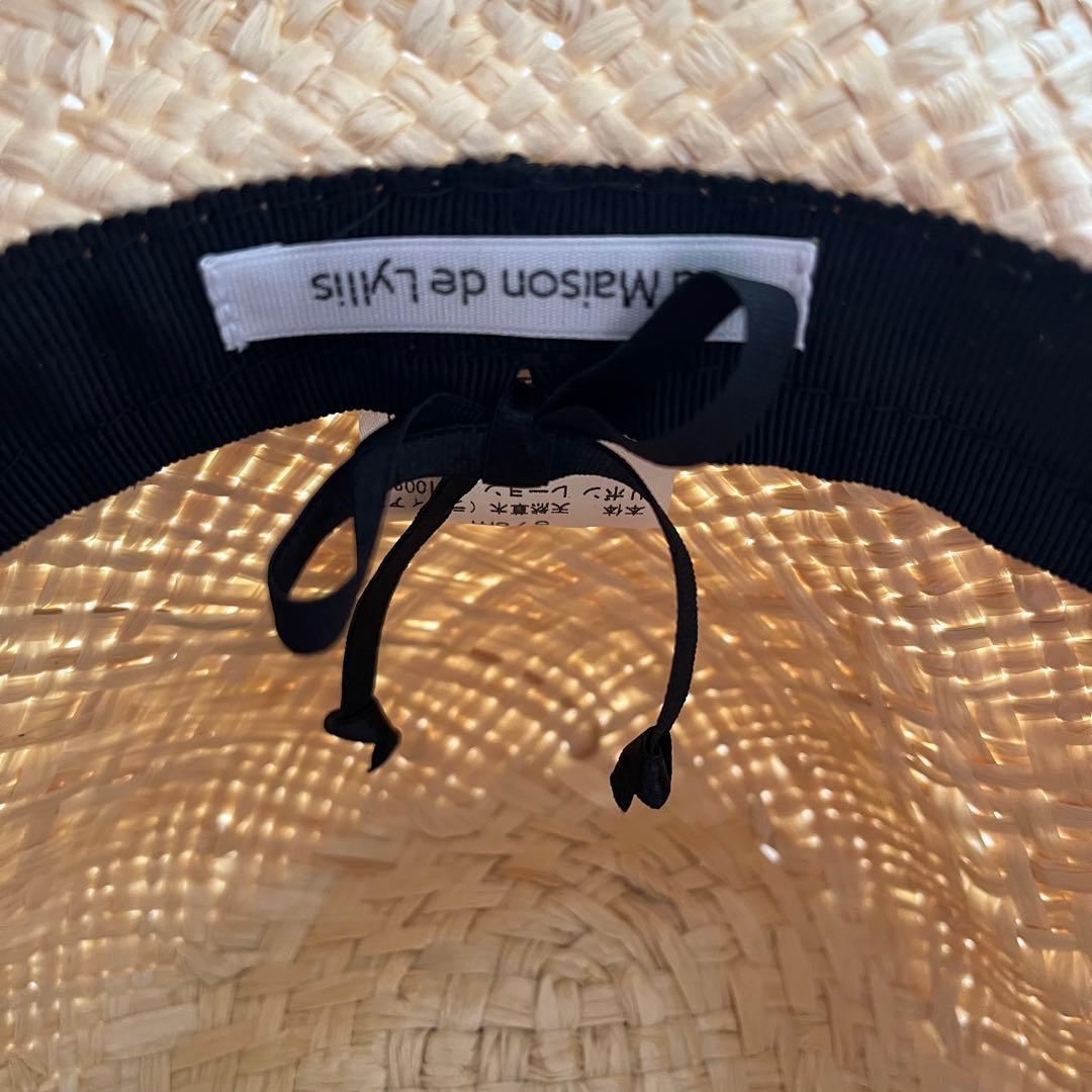 ◉美品◉ラメゾンドリリス La Maison de Lyllisラフィアハット