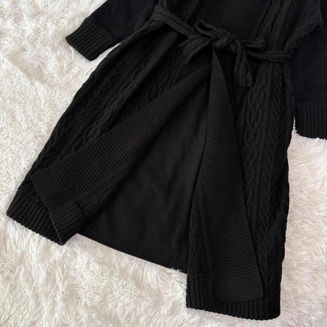 【新品タグ付き】ミズイロインド♡ロングコート♡カーディガン♡ニット♡リボン