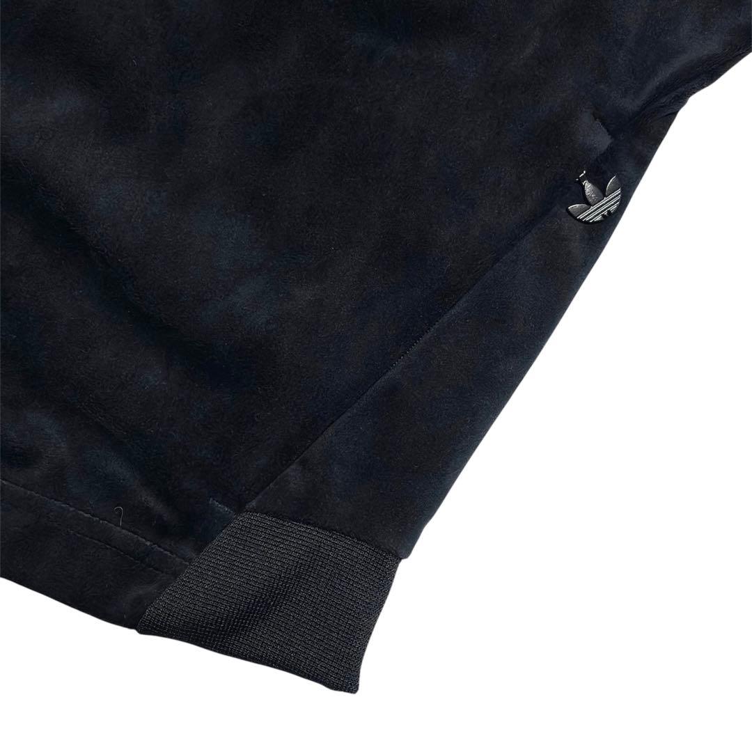 adidas originals デカロゴ ソフトベロアトラックジャケット