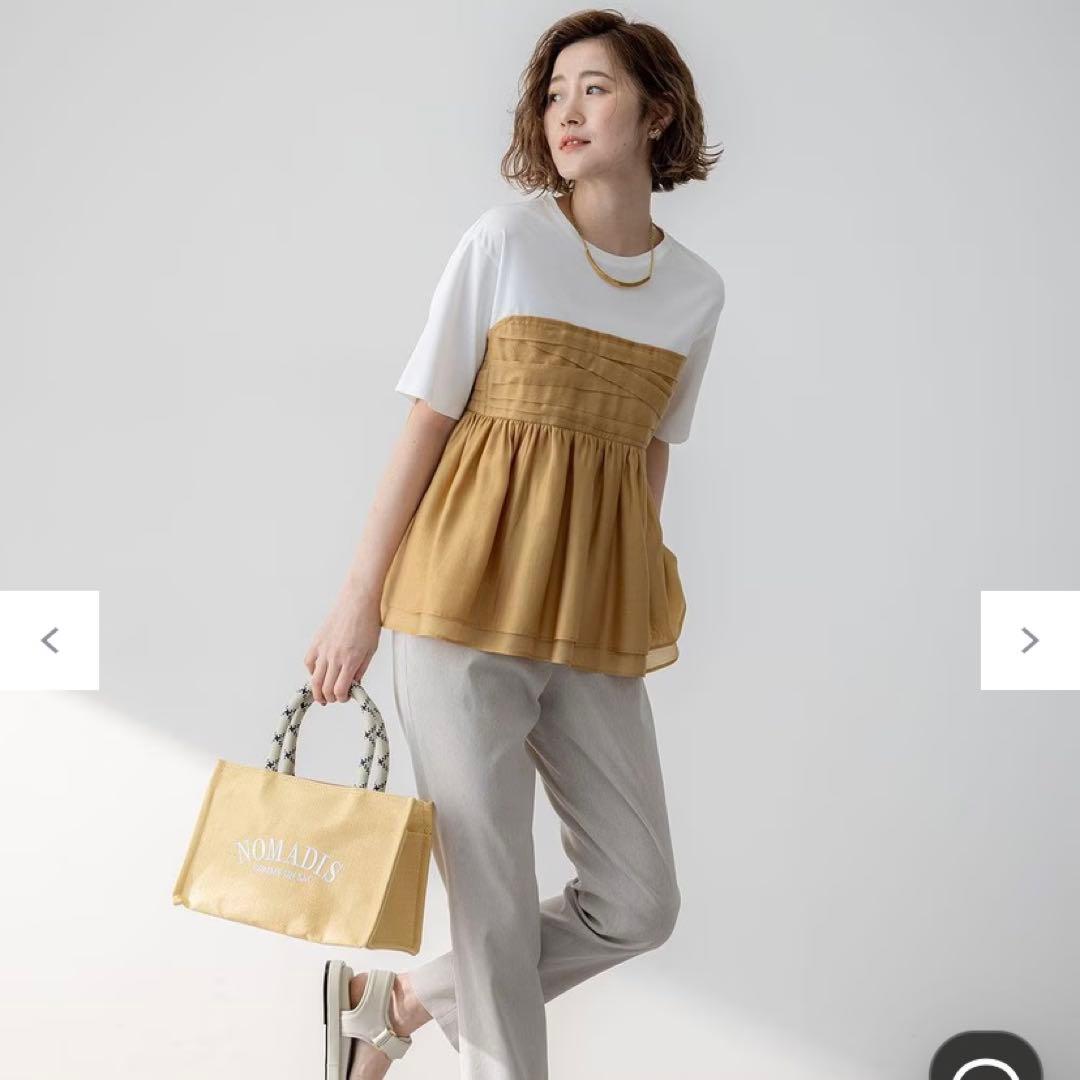 23区　オーガンジービスチェコンビカットソー