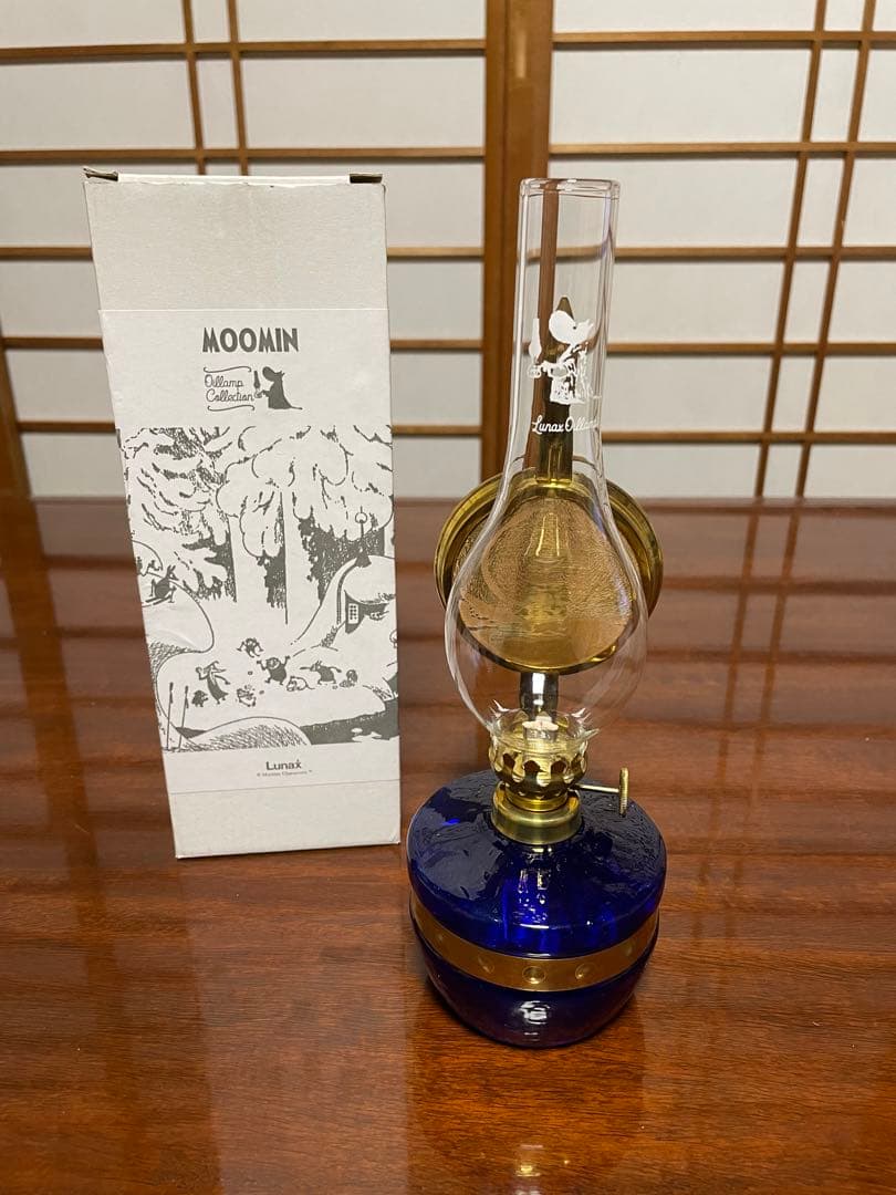 ムーミン アンティークランプ　モデル:MOL-107BL-9MM