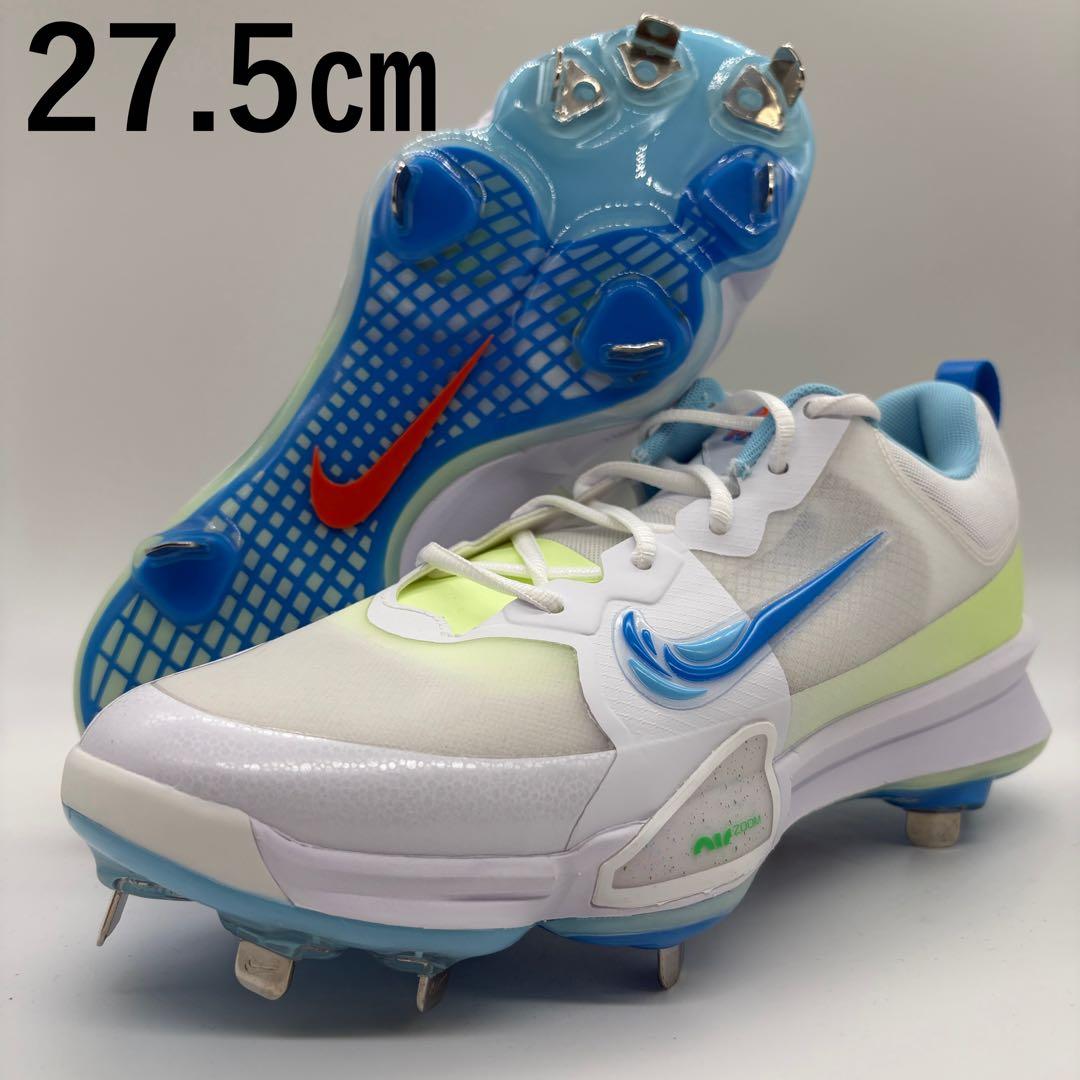 NIKE 野球　スパイク　金具　ホワイト 白 27.5㎝ ローカット トラウト