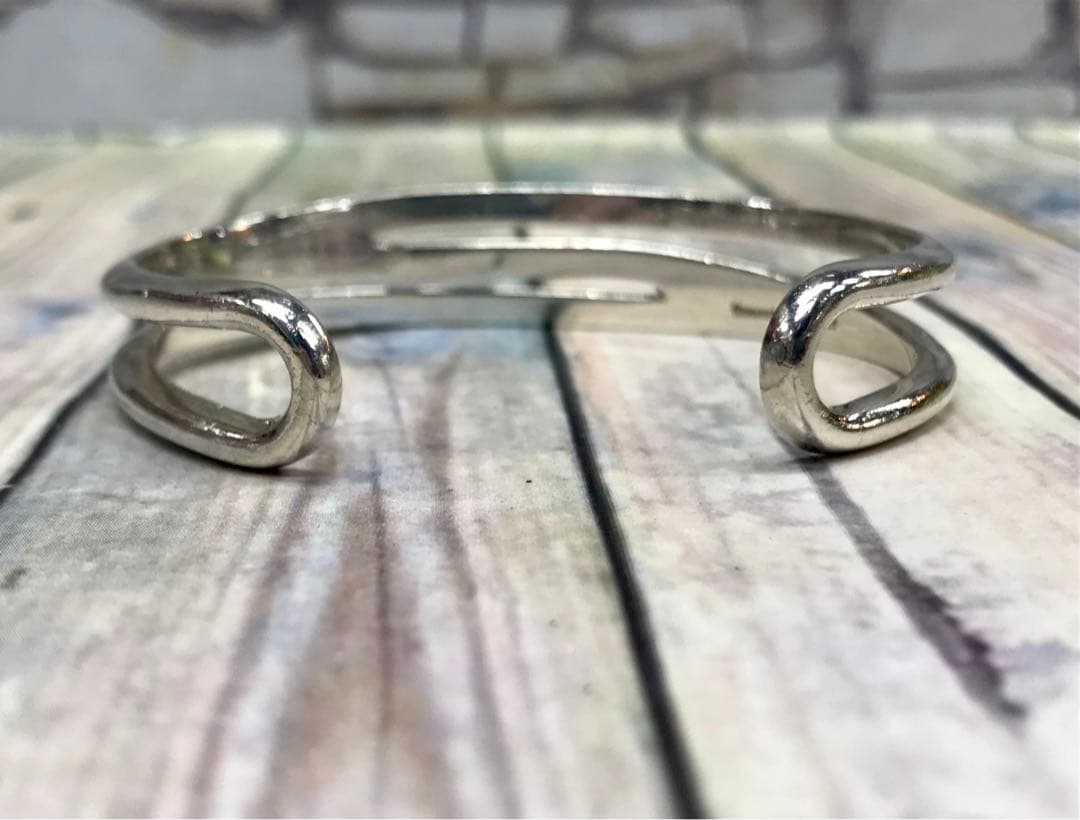 Tiffany ティファニー オープンダイアゴナル ワイドバングル　5201