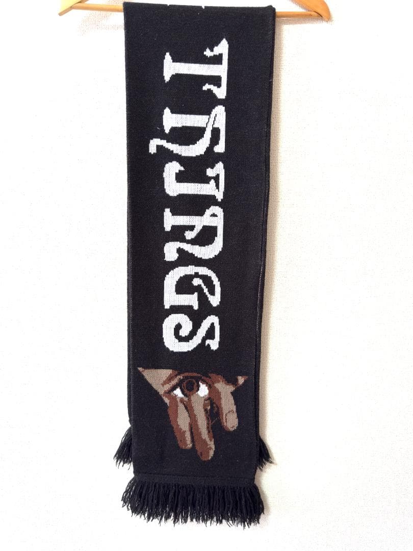 【PALACE 、Off-White】ニット & マフラー セット