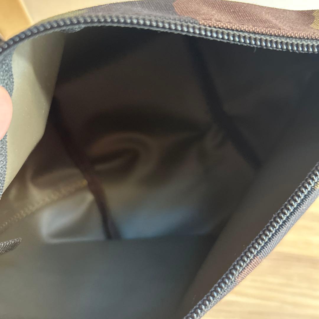 Herve Chapelier カモフラージュ 舟形ショルダー