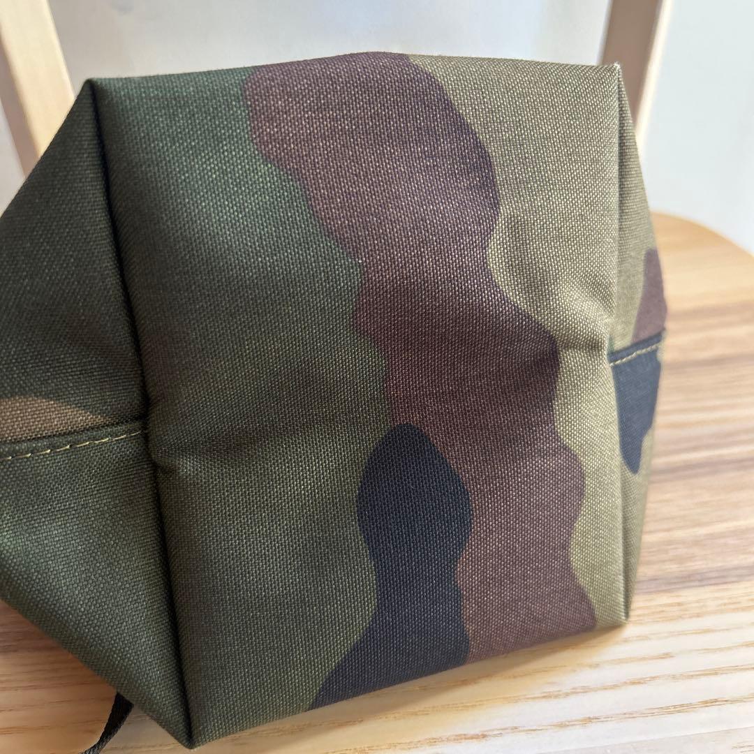 Herve Chapelier カモフラージュ 舟形ショルダー