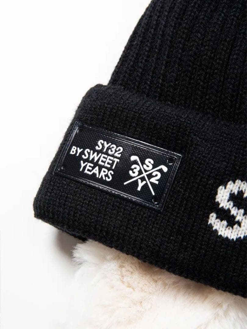 BONBON FLIGHT KNIT CAP 帽子　ニット帽　ブラック