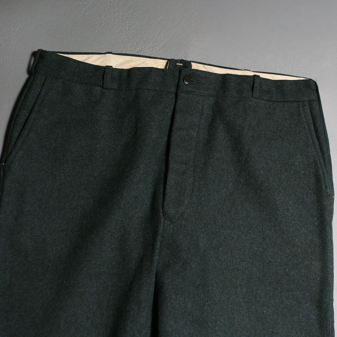 極太◎ 50s~ Vintage Wide Wool Hunting Pants