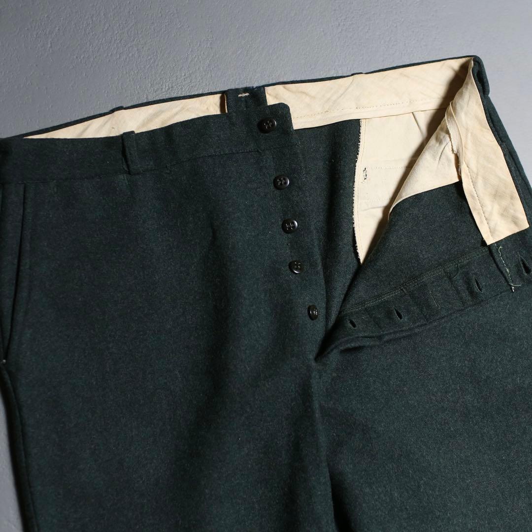 極太◎ 50s~ Vintage Wide Wool Hunting Pants