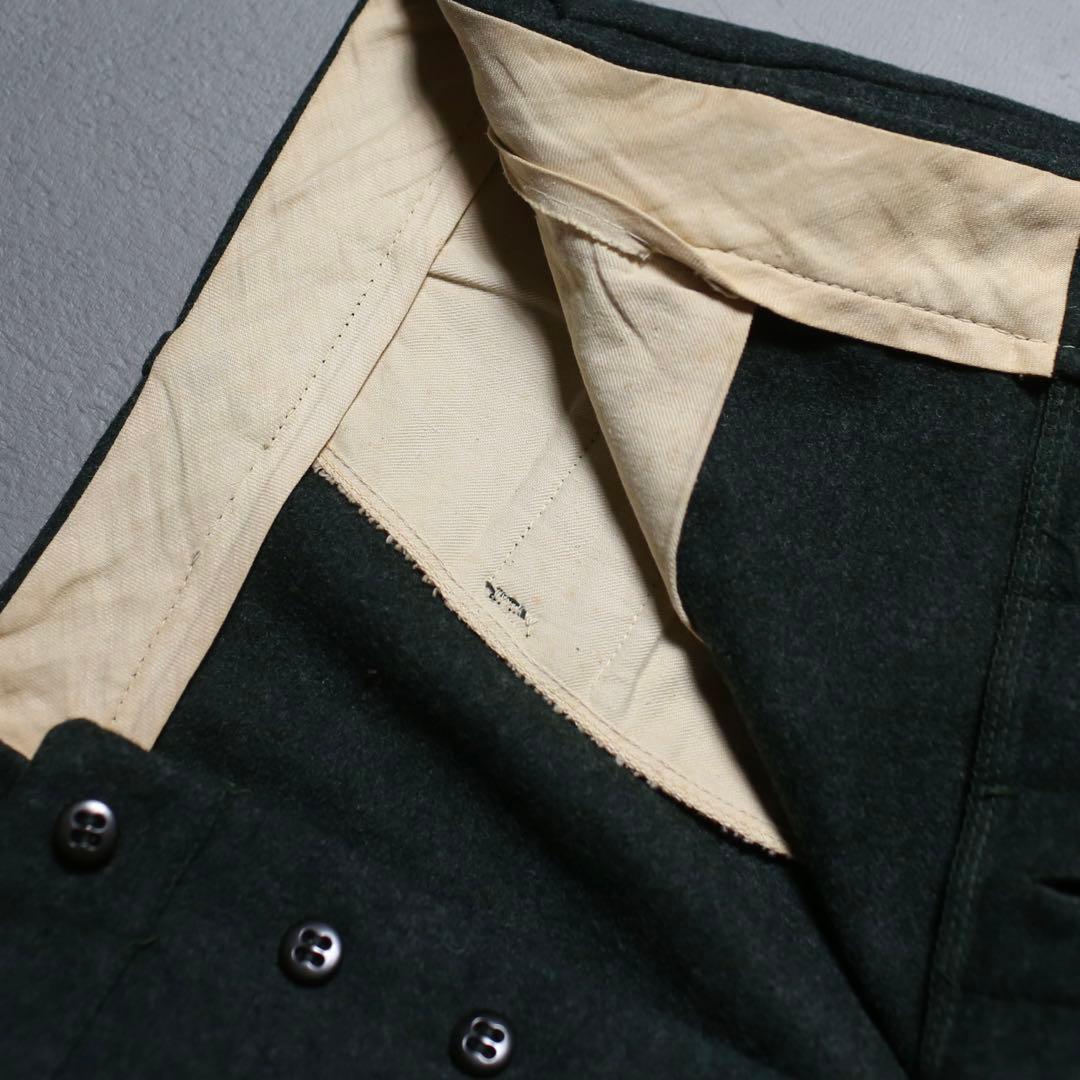 極太◎ 50s~ Vintage Wide Wool Hunting Pants