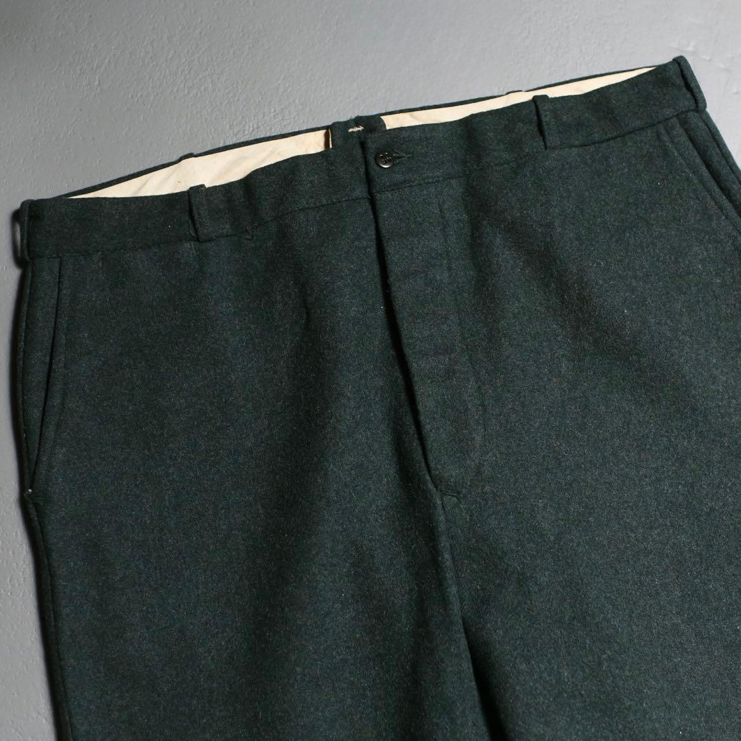 極太◎ 50s~ Vintage Wide Wool Hunting Pants