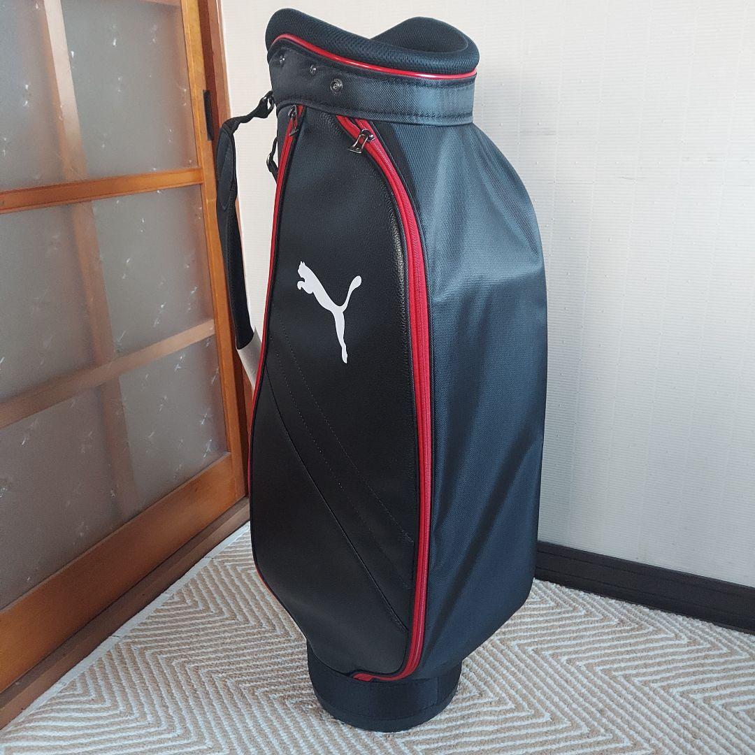 Puma プーマ 9.0型 キャディバッグ ブラック/レッド ★新品未使用