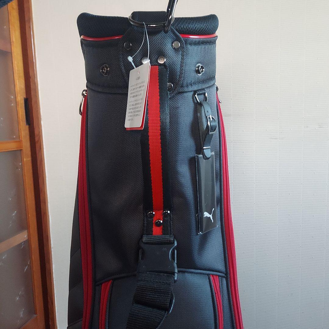 Puma プーマ 9.0型 キャディバッグ ブラック/レッド ★新品未使用