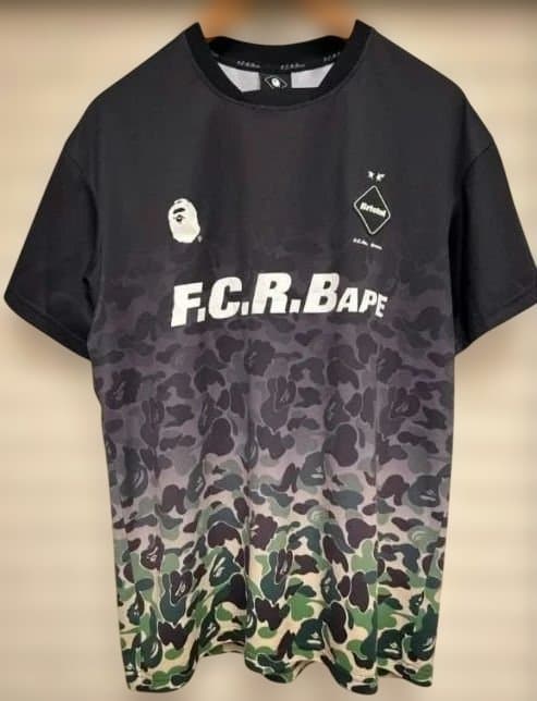 F.C.R.Bape ゲームシャツTシャツ エイプ　ブリストル　ユニフォーム