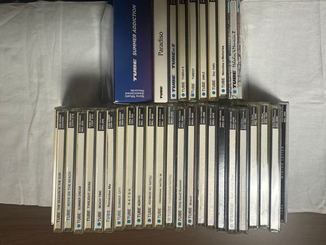 TUBEアルバム26枚＋ミニアルバム2枚＋ベストアルバム5枚　計33枚セット