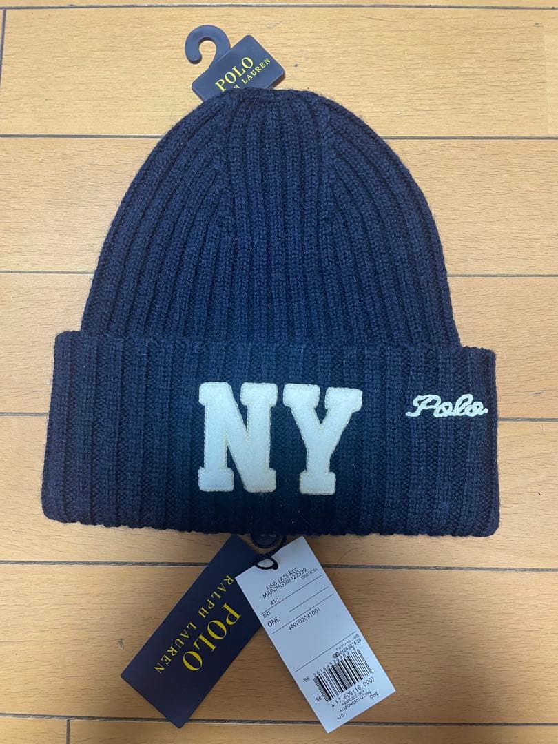 ポロラルフローレン NYニット帽
