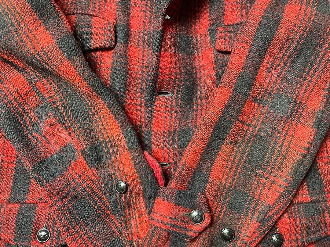 40s モンゴメリーワード ウール ハンティング ジャケット 30s 40s