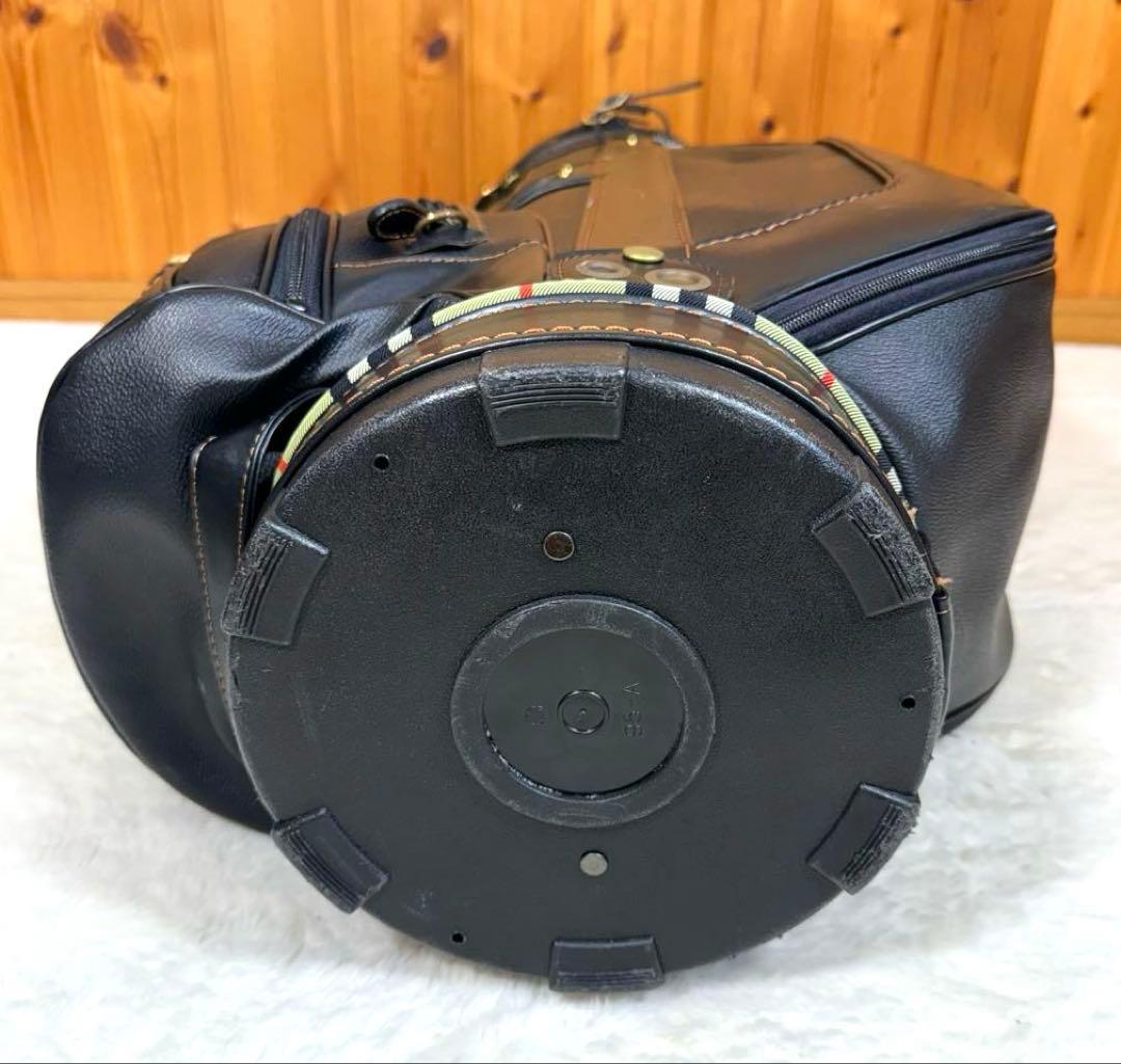 バーバリー キャディバッグ ノバチェック Burberry ゴルフ 黒