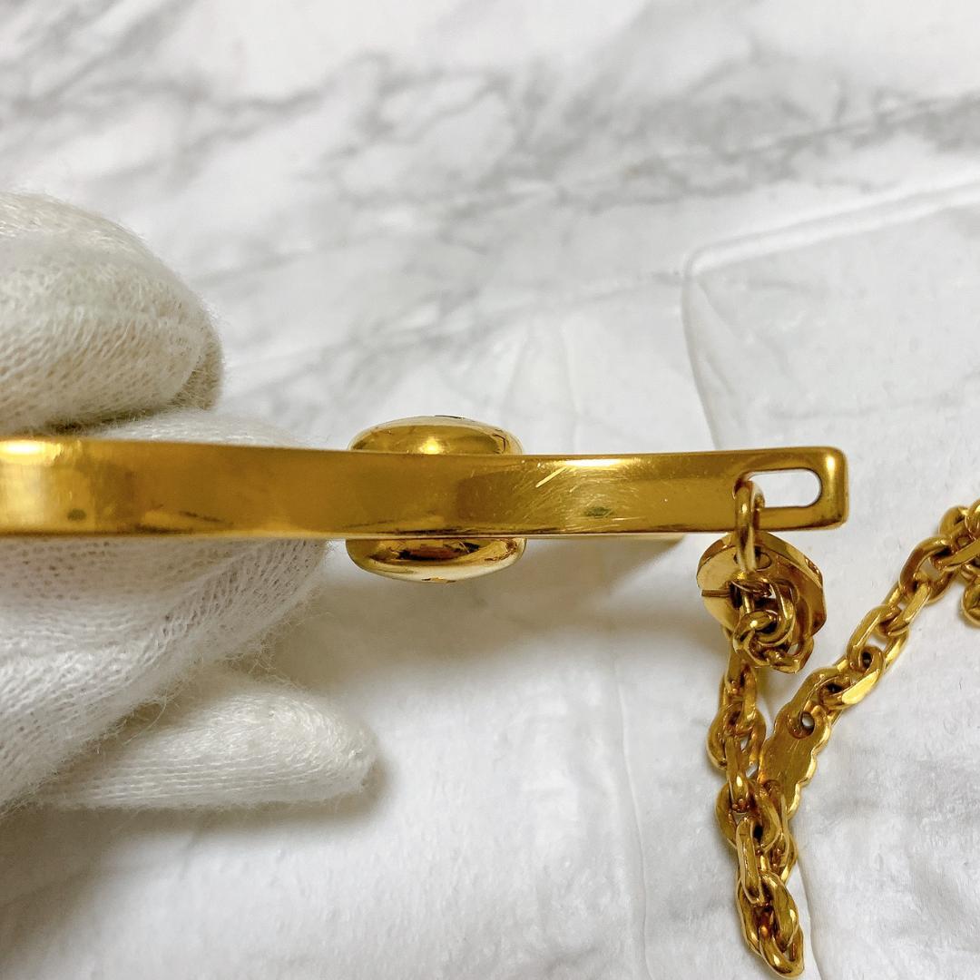 HERMES エルメス フィルー グローブホルダー 手袋ホルダー ゴールド