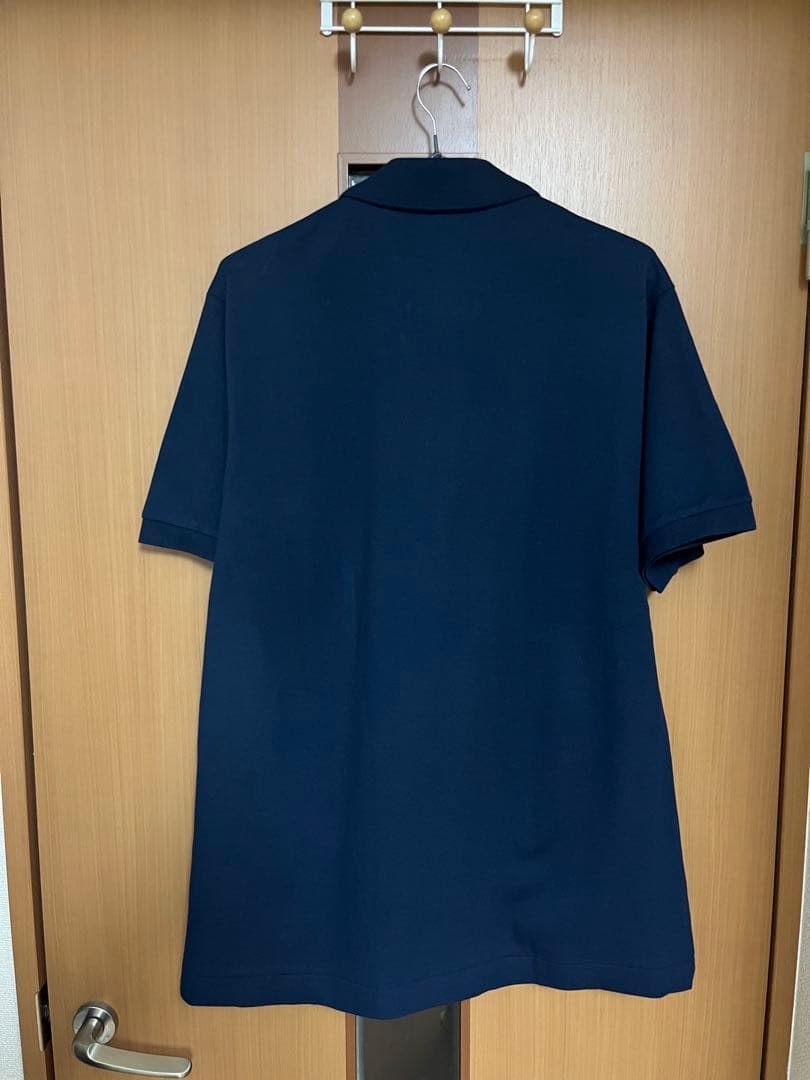 希少！日本製 LACOSTE  ラコステ  L1212ポロシャツ ５  NAVY