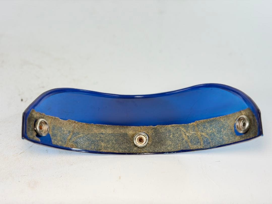 Buco オリジナルバイザー　クリアブルー　ブコ　ハーフ　ビンテージヘルメット