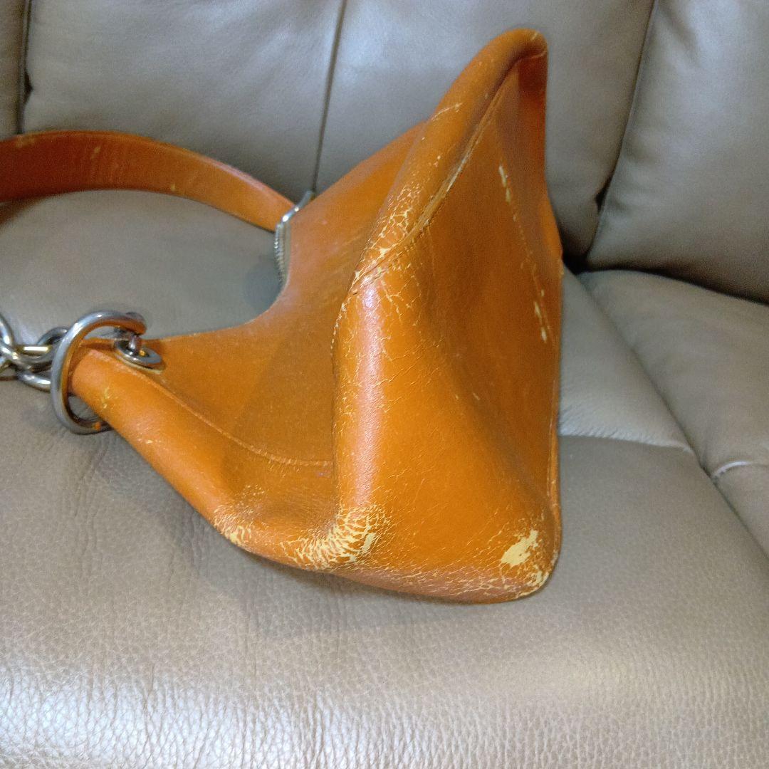 PRADA　プラダ　レザー　チェーン　ショルダーバッグ