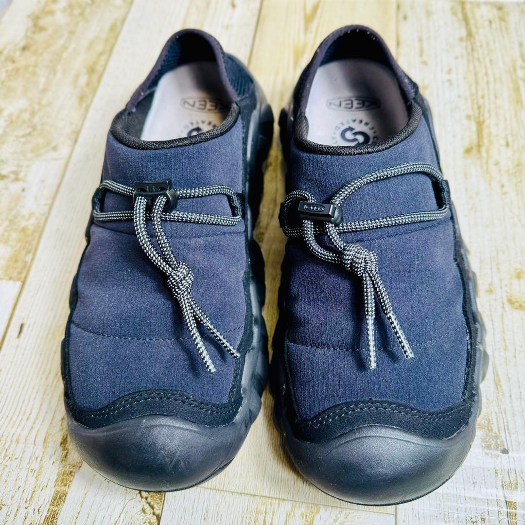 極美品 ハイパウザー クラッシュバック スリッポン 25cm