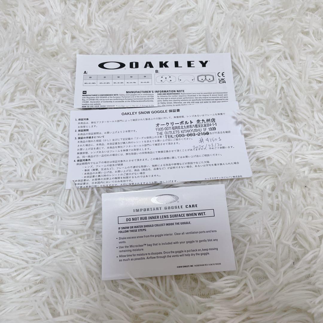 新品　オークリー　oakley スノボ　スキー　ゴーグル　アクセサリー