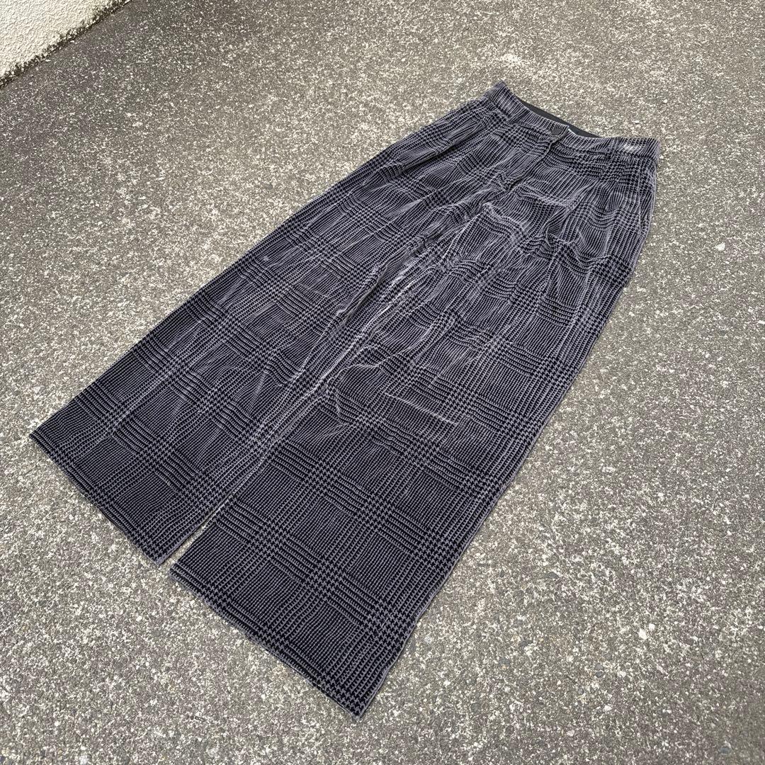 GIORGIO ARMANI archive ジオメトリックジャカードパンツ