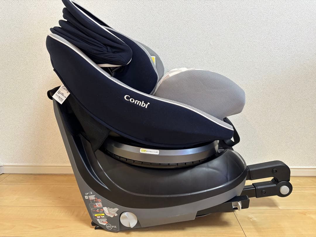 コンビ チャイルドシート クルムーブスマート ISOFIX固定 ネイビー