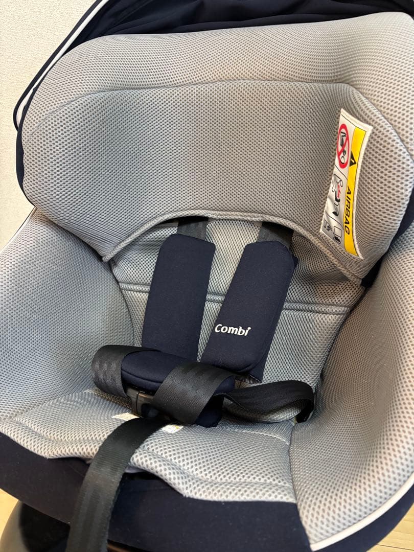 コンビ チャイルドシート クルムーブスマート ISOFIX固定 ネイビー