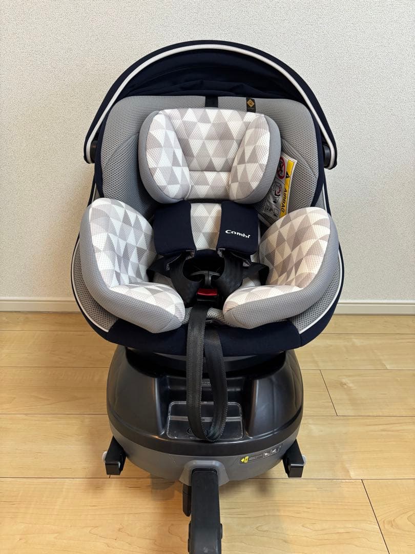 コンビ チャイルドシート クルムーブスマート ISOFIX固定 ネイビー