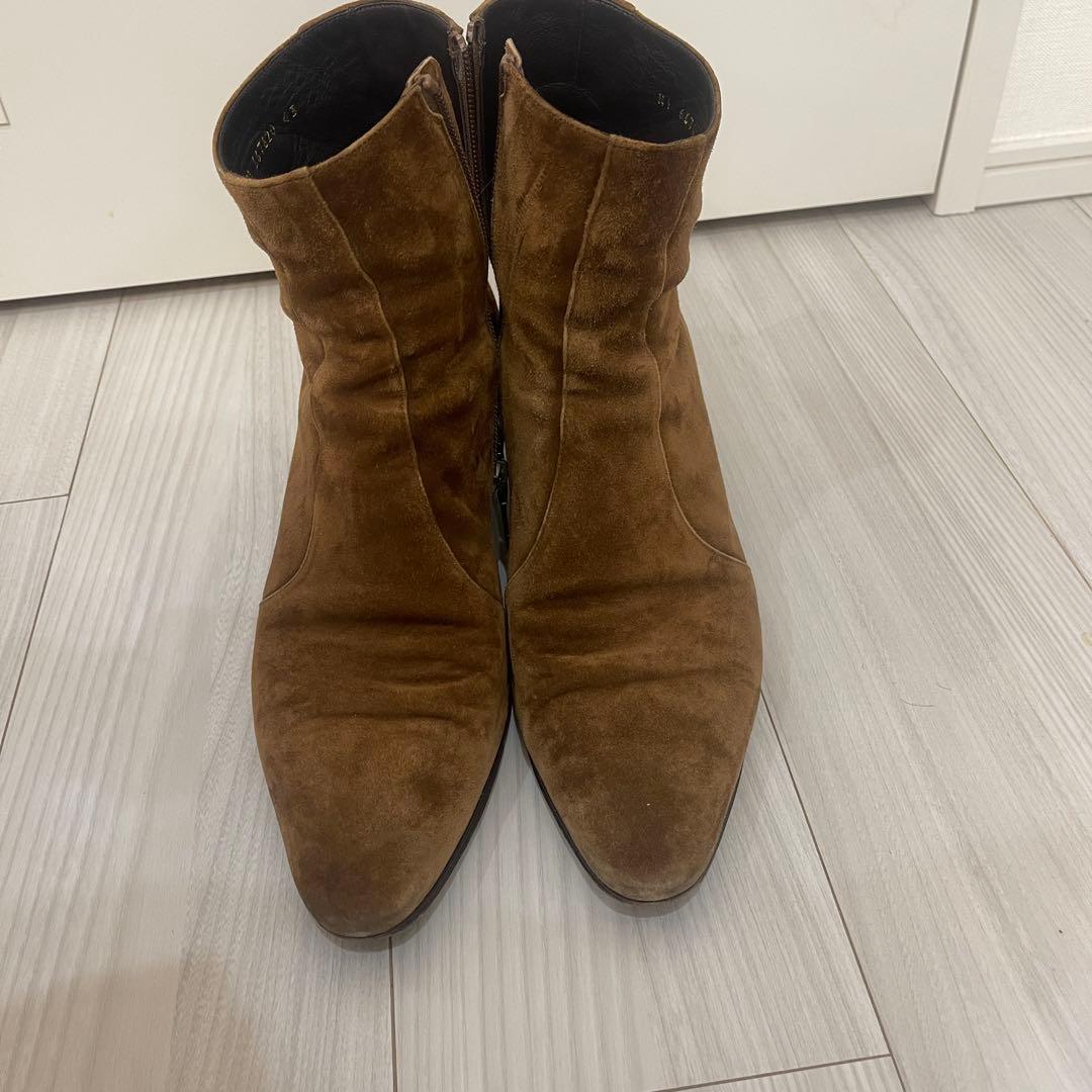 値下げ・即決可　Saint Laurent W YATT スエード LAND