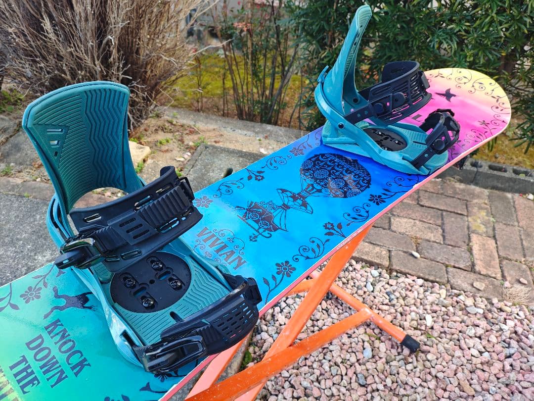 ALLIAN VIVIAN 142＋HEAD FXスノーボードビンディングセット