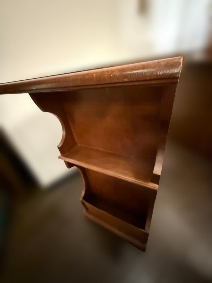 【週末限定セール】 収納棚 キャスター付き木製キャビネット アンティーク風