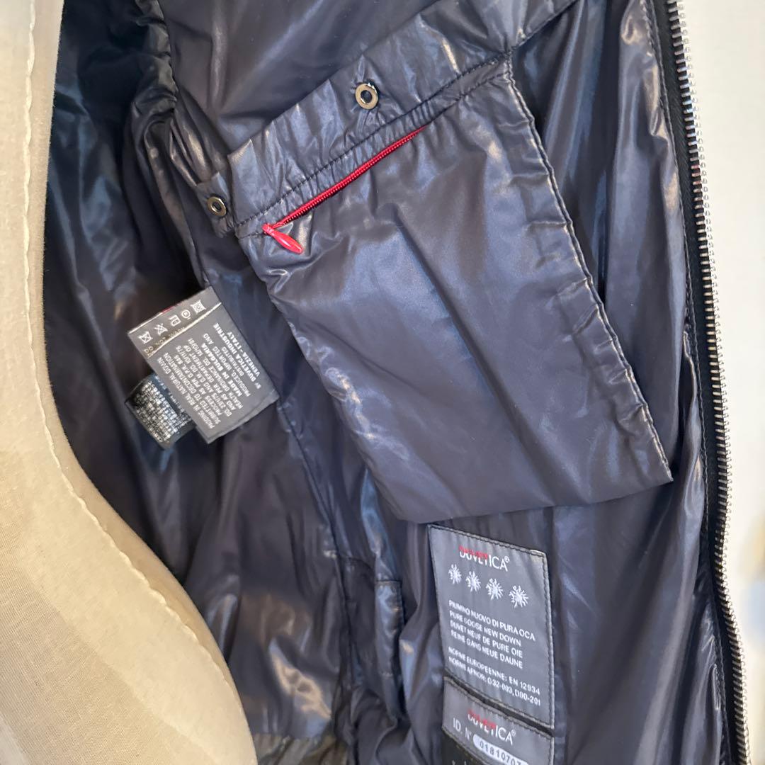 DUデュベティカ　ウールダウンベスト　40 ダークグレー