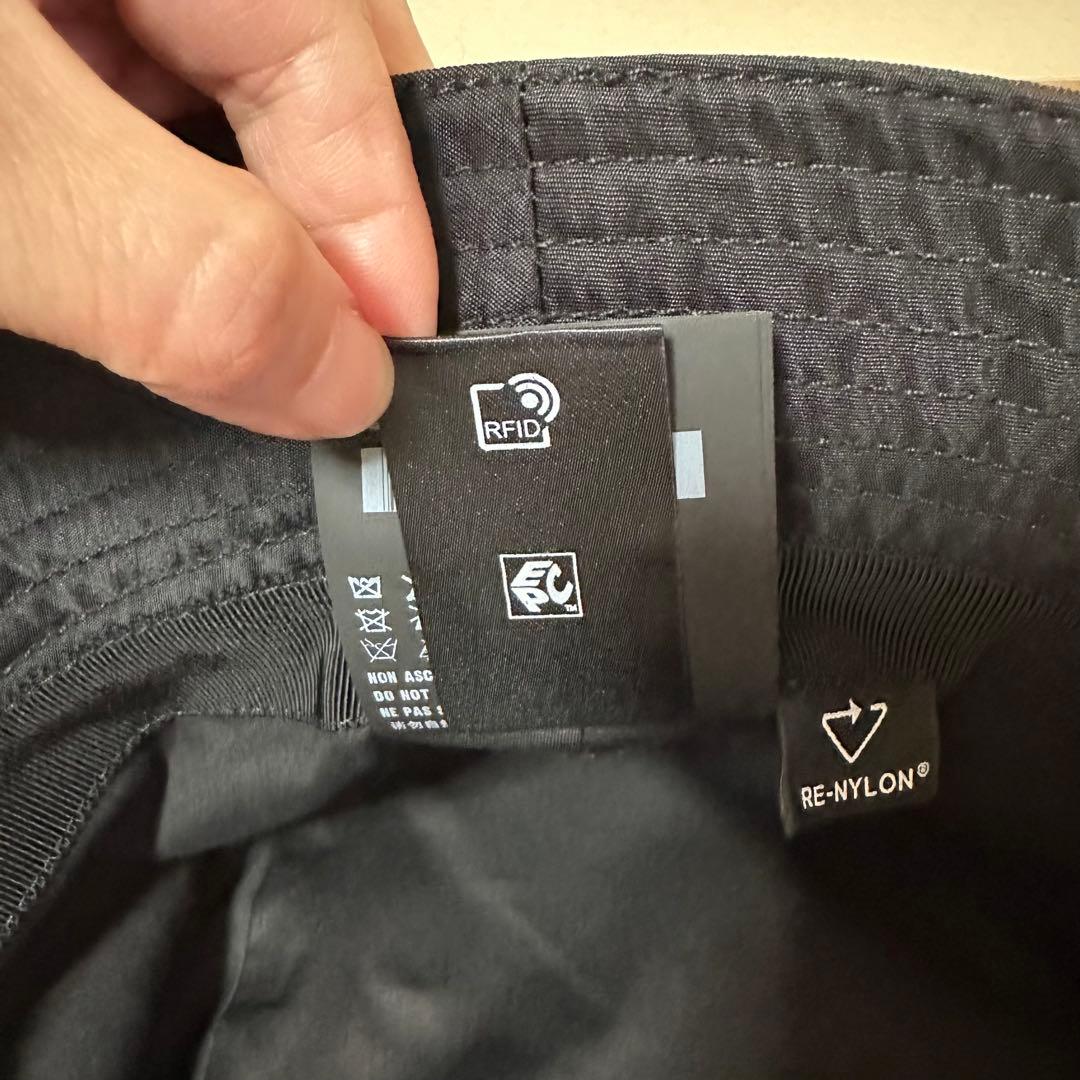 【美品】PRADA プラダ バケットハット Lサイズ ユニセックス ブラック
