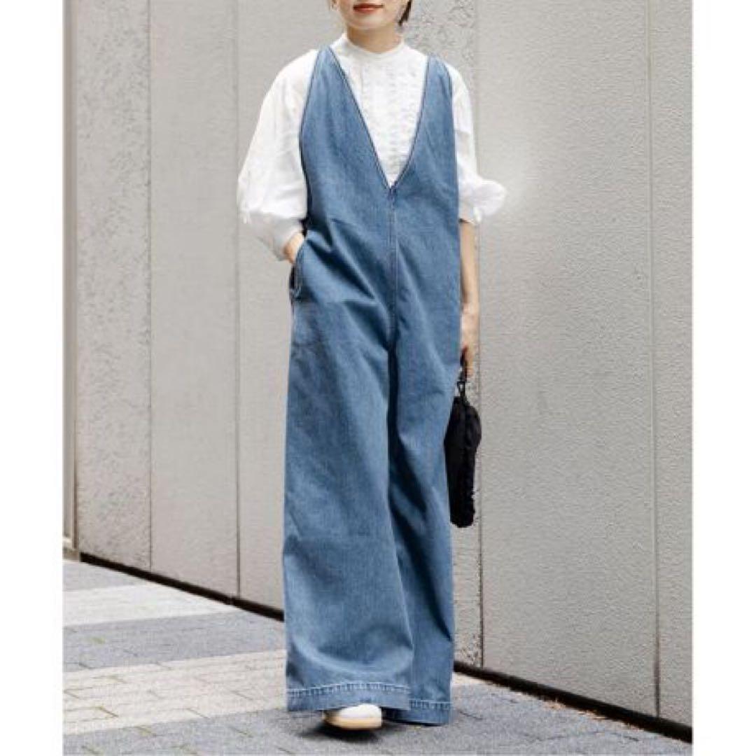IENA デニムオールインワン
