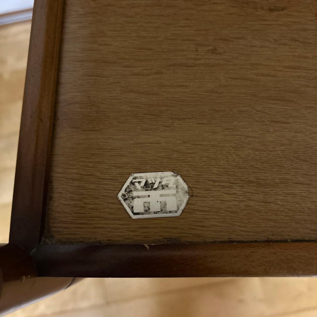 はづ！！　昭和レトロ！ヴィンテージ！マツダ　松田産業　木製キッチンワゴン