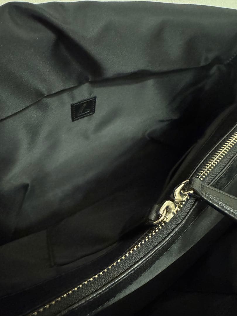 土屋鞄トートバッグ ブラックレザー HINON ヒノン ブラック ビジネスバッグ