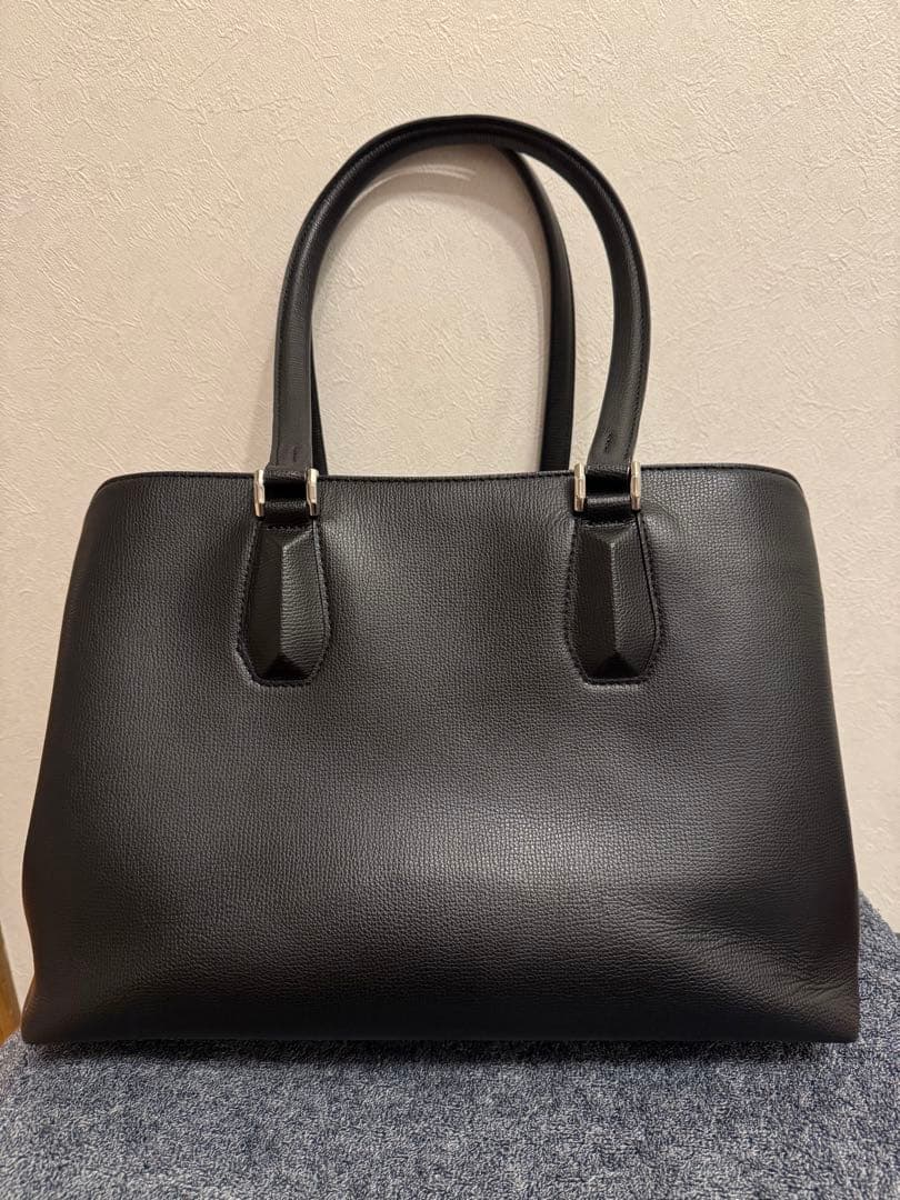 土屋鞄トートバッグ ブラックレザー HINON ヒノン ブラック ビジネスバッグ