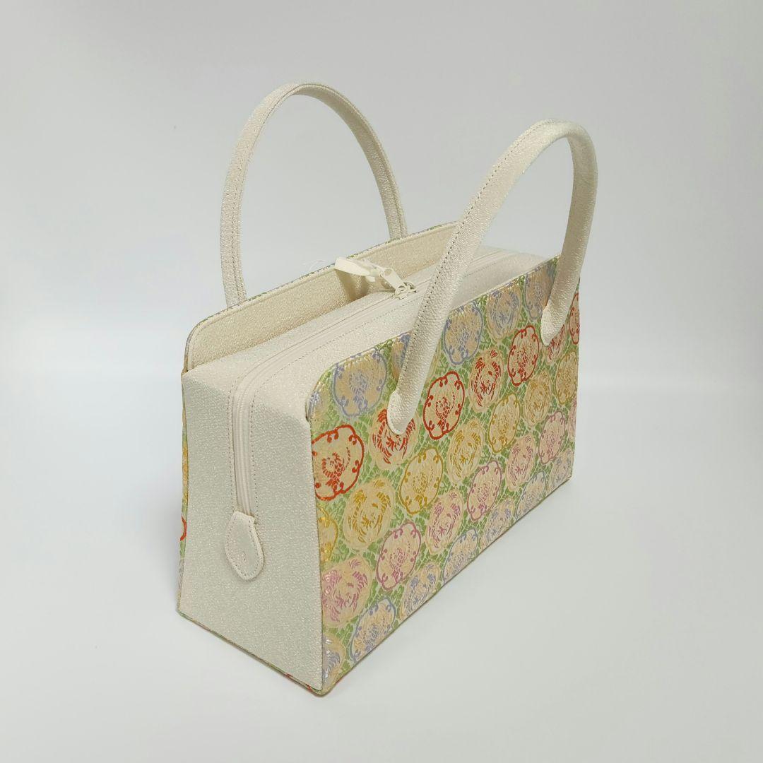 特価　和装バッグ　利休バッグ　金蘭織物 入卒式　結婚式　商品番号:メー1