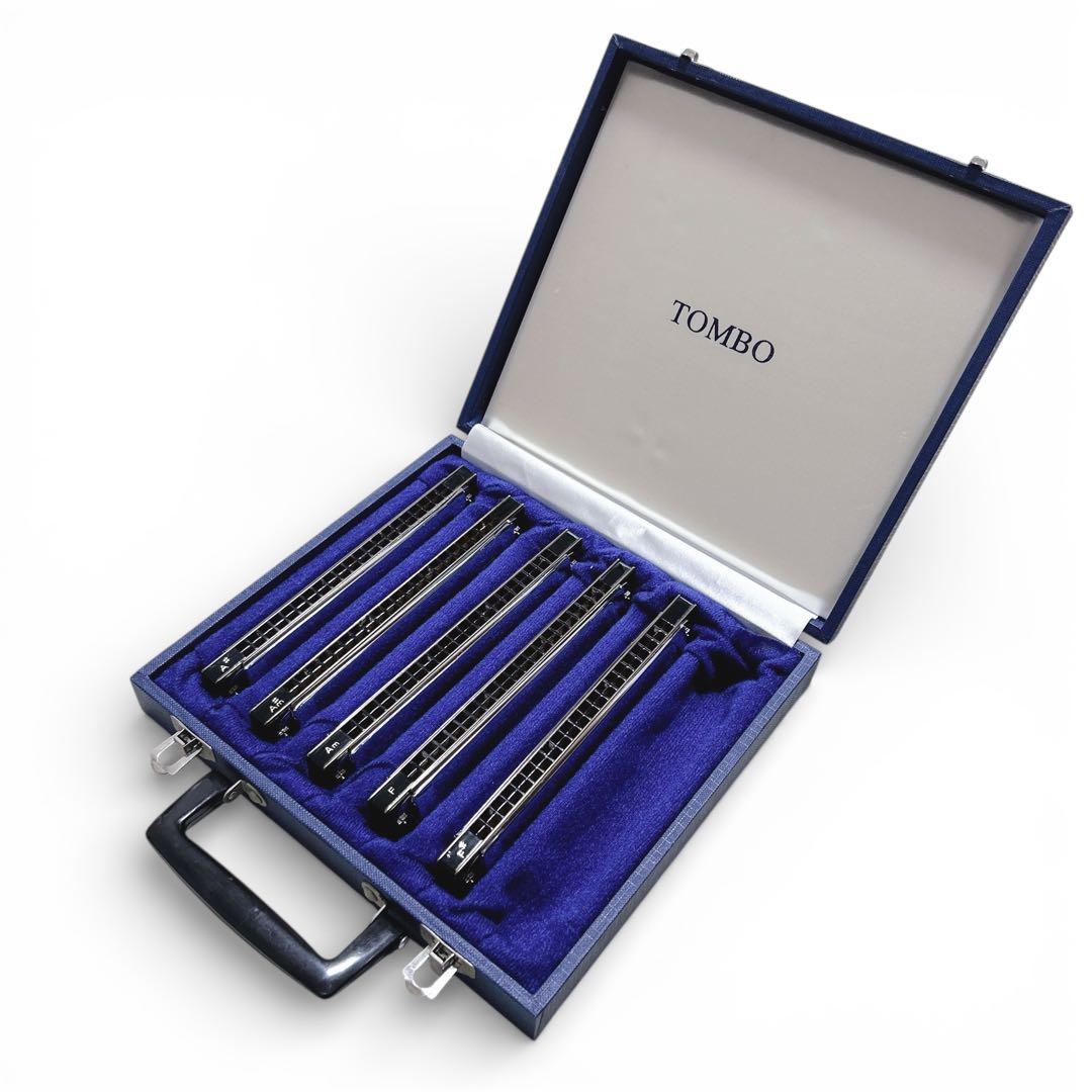 TOMBO ハーモニカ ５本セット バンド デラックス 21 tones