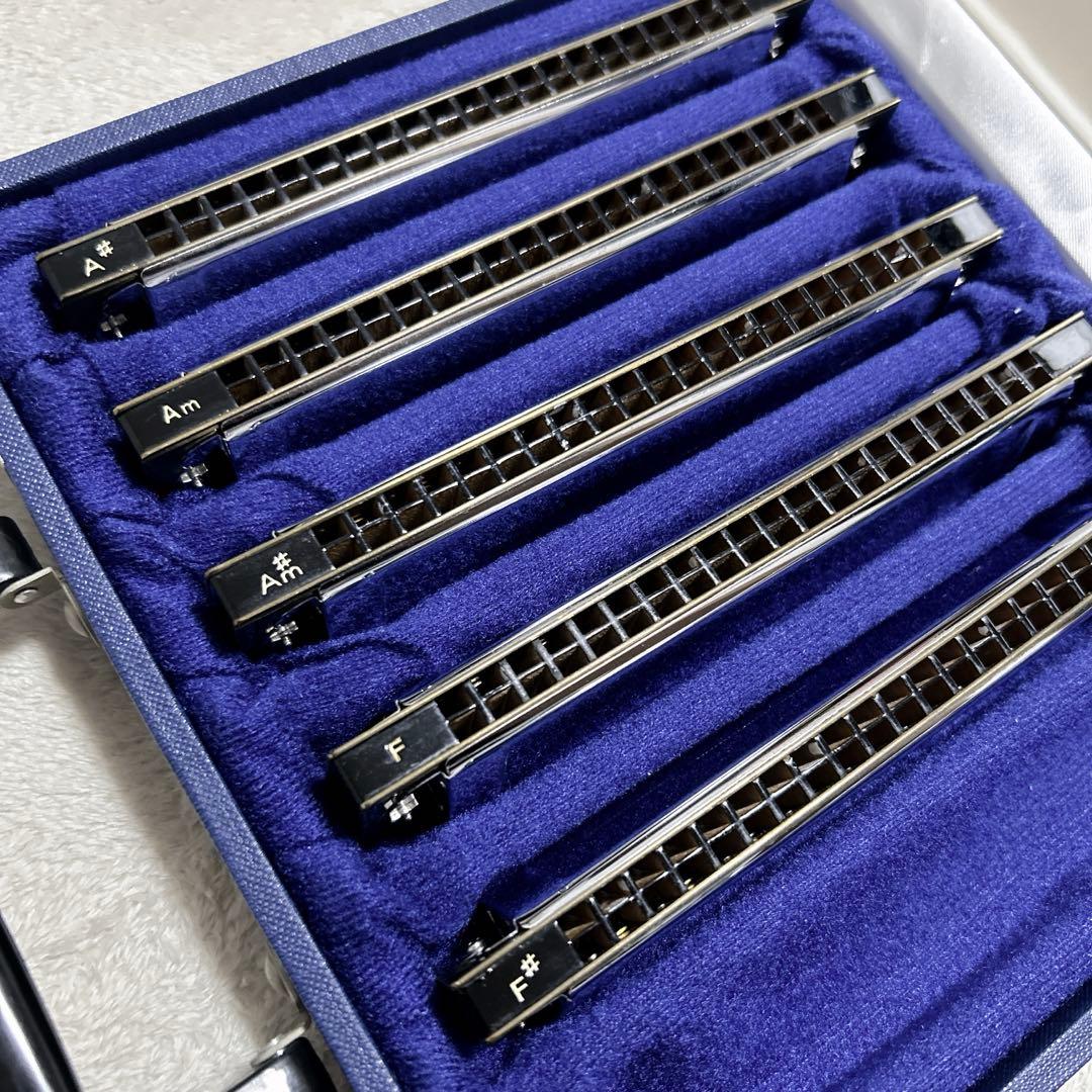 TOMBO ハーモニカ ５本セット バンド デラックス 21 tones