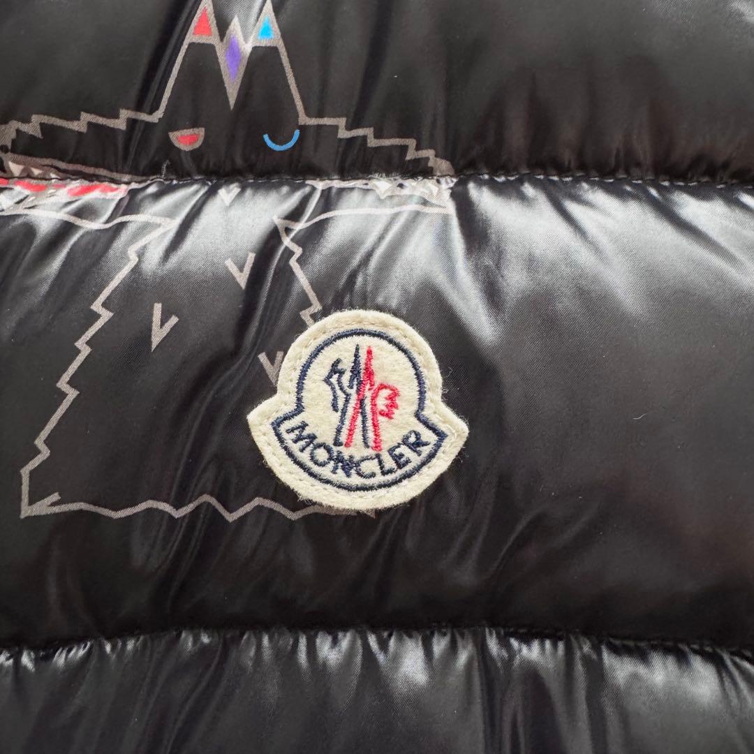 モンクレール　ダウンベスト　DOUBLE WOLF　ダブルウルフ　黒　152cm