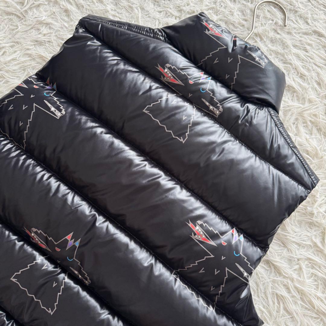 モンクレール　ダウンベスト　DOUBLE WOLF　ダブルウルフ　黒　152cm