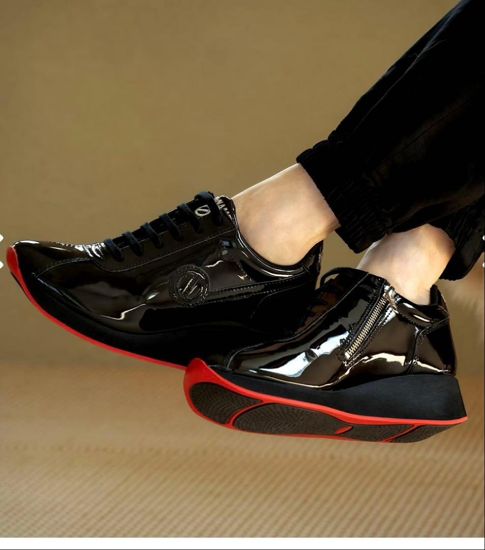 柏木由紀子さんコラボ】 NO NAME ノーネーム SPEED ブラック/レッド