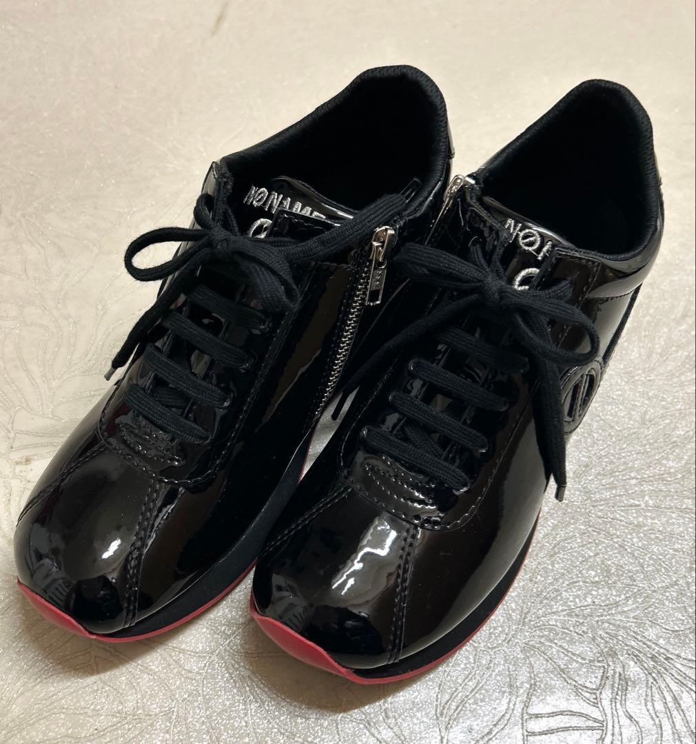 柏木由紀子さんコラボ】 NO NAME ノーネーム SPEED ブラック/レッド