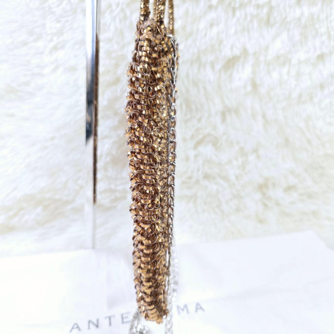 ユニコーン様✨アンテプリマ 2way ショルダー チェーン ブロンズ